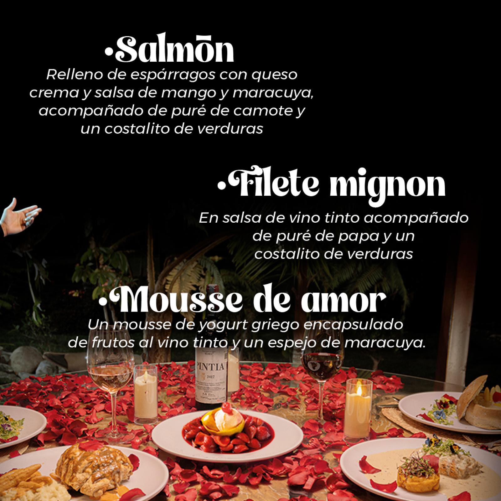 Cena especial en Los Cazadores